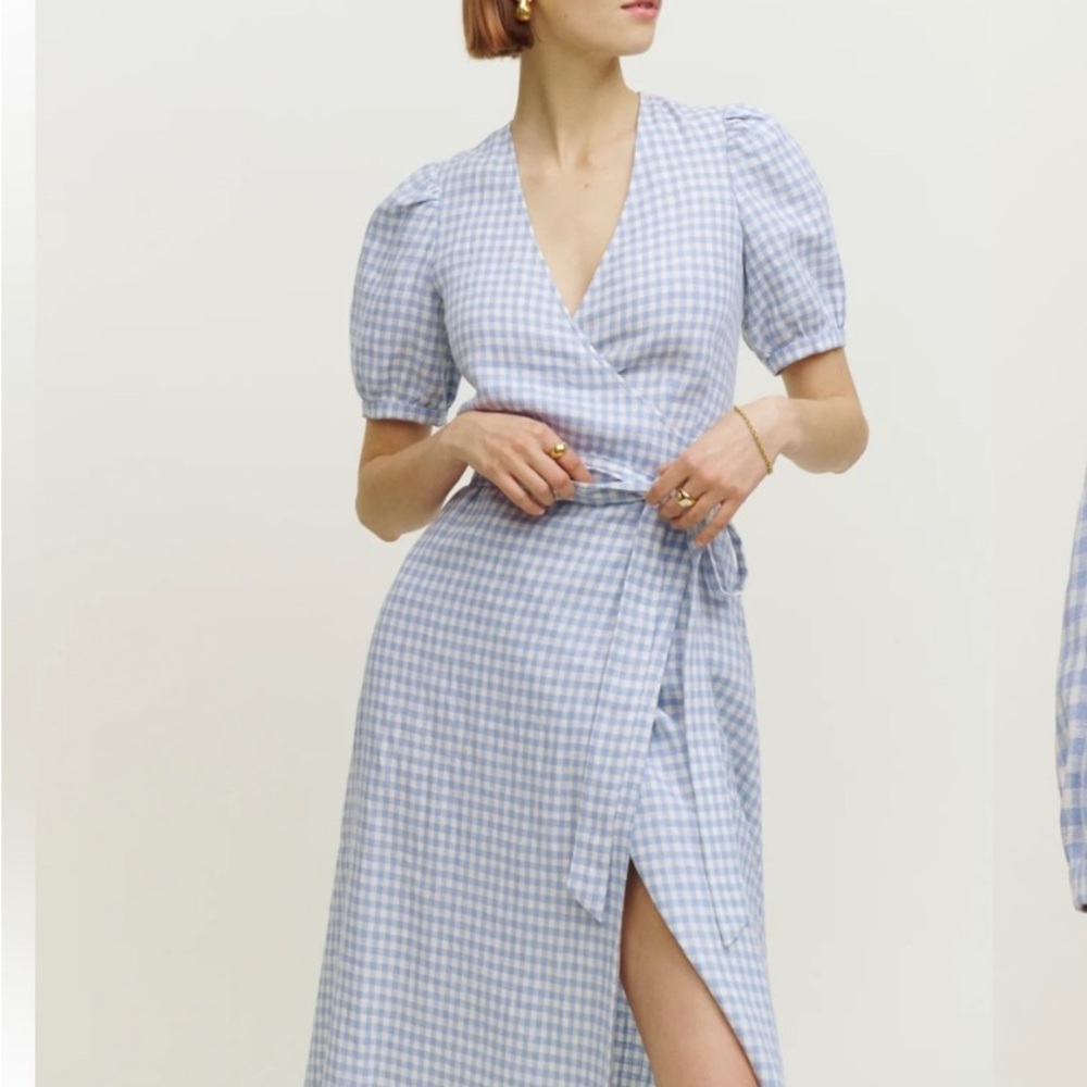 NWT Reformation Linen Dress - Picture 2 of 11